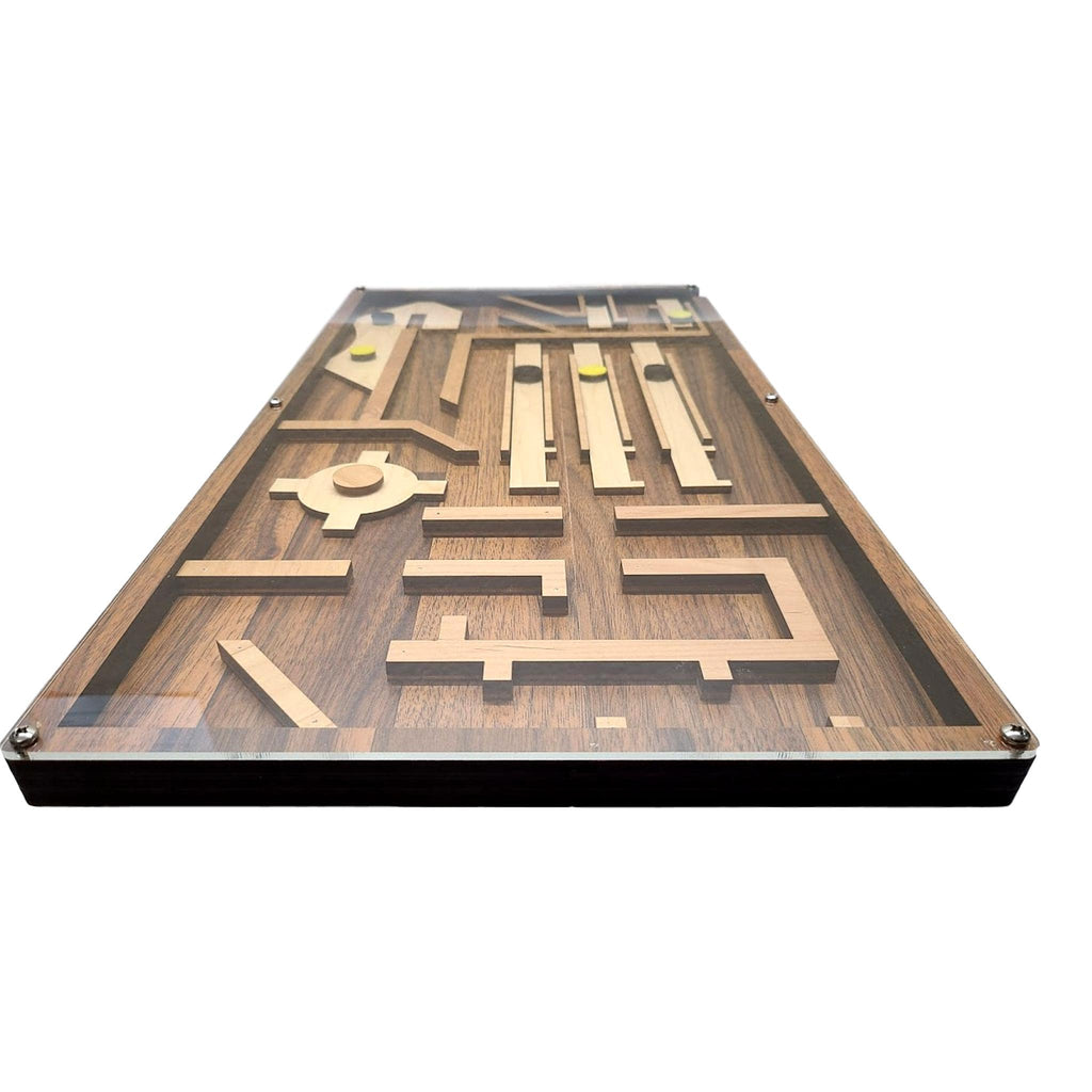 Magnet Maze YELLOW - Escape Room Maze Puzzle and Prop - Creative Escape Rooms