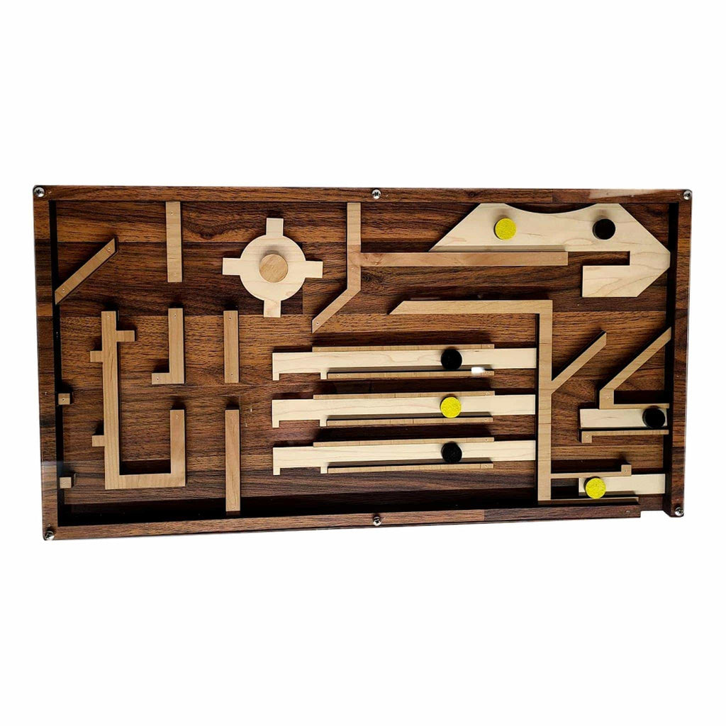 Magnet Maze YELLOW - Escape Room Maze Puzzle and Prop - Creative Escape Rooms