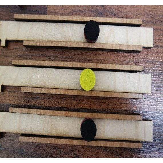 Magnet Maze YELLOW - Escape Room Maze Puzzle and Prop - Creative Escape Rooms