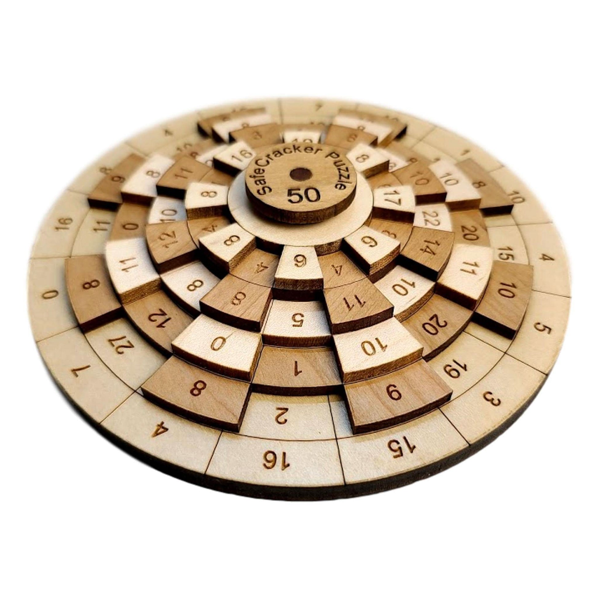 Math Lovers - 3 Wood Brain Teaser Puzzle Holiday Gift Set - Creative Escape Rooms