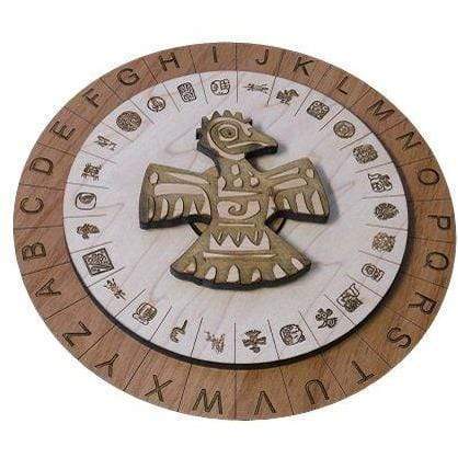 Mayan Cipher Wheel för Escape Rooms