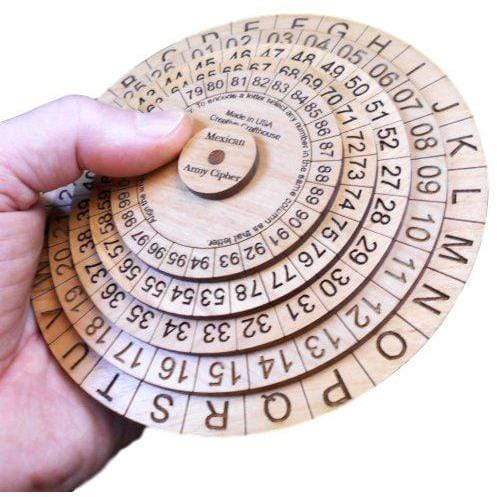 Mexican Army Cipher Wheel - Historical Cipher - Creative Escape Rooms