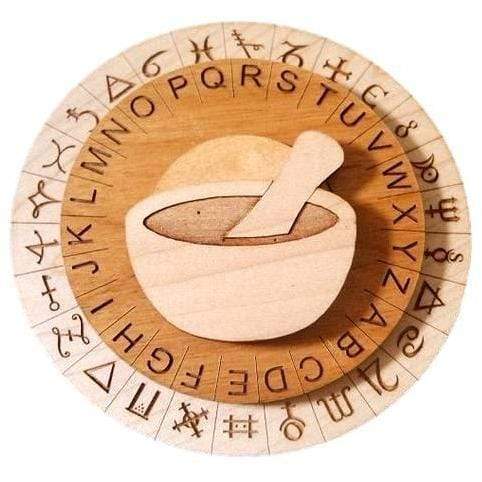 Mini Alchemy Cipher Wheel - Perfect for Escape Room Birthday Parties - Creative Escape Rooms