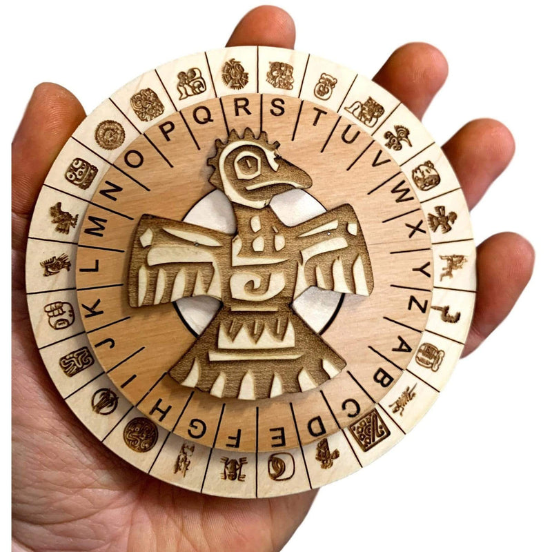 Mini Mayan Cipher for Escape Rooms Puzzle and Prop