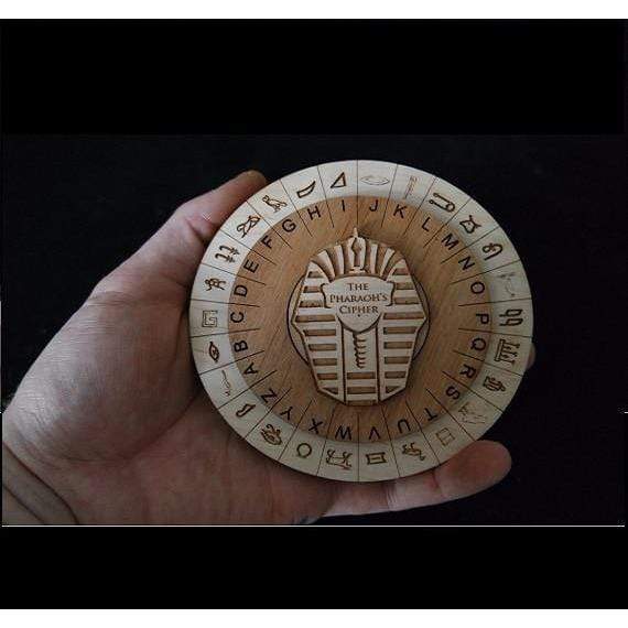 Mini Pharaoh's Cipher - Escape Room Cipher Puzzle and Prop Idea