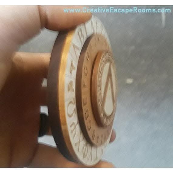 Mini Spartan Cipher Wheel for Escape Rooms - Creative Escape Rooms