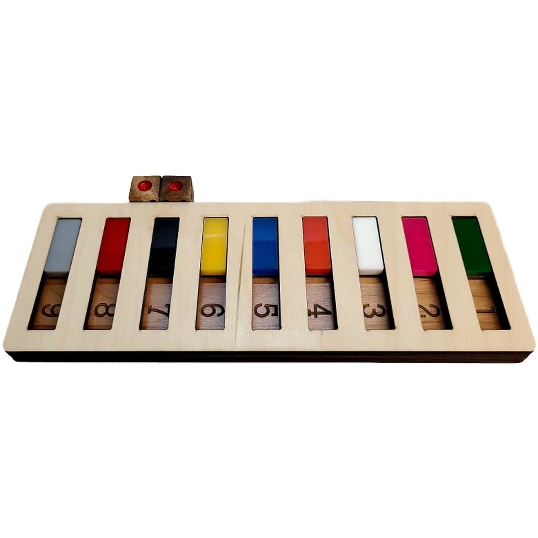 Numbers and Colors II - A Wood Vertical Version of the Escape Room Puzzle - Creative Escape Rooms