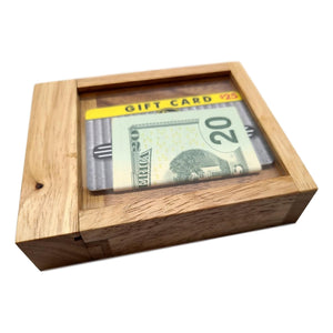 Personalized Cash Out Puzzle Box for Gift Cards and Money - Unique Gift Idea - Creative Escape Rooms