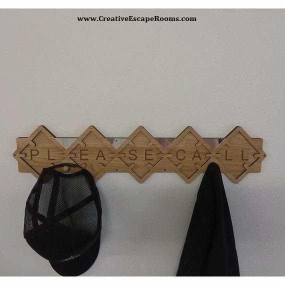 Phone Rack Puzzle Escape Room Prop - Functional Escape Room Decor - Creative Escape Rooms