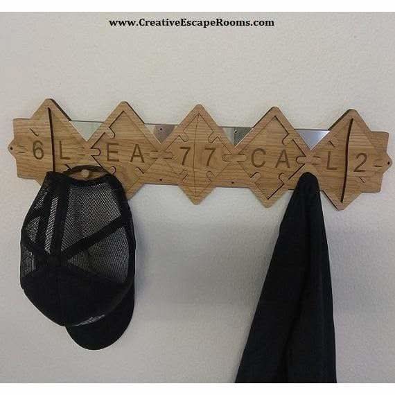 Phone Rack Puzzle Escape Room Prop - Functional Escape Room Decor - Creative Escape Rooms