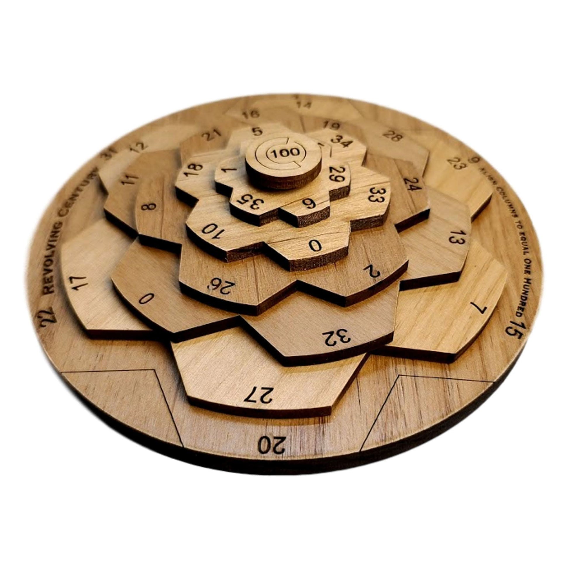 Revolving Century - Math Brain Teaser Puzzle - Ages 12 and up - Creative Escape Rooms