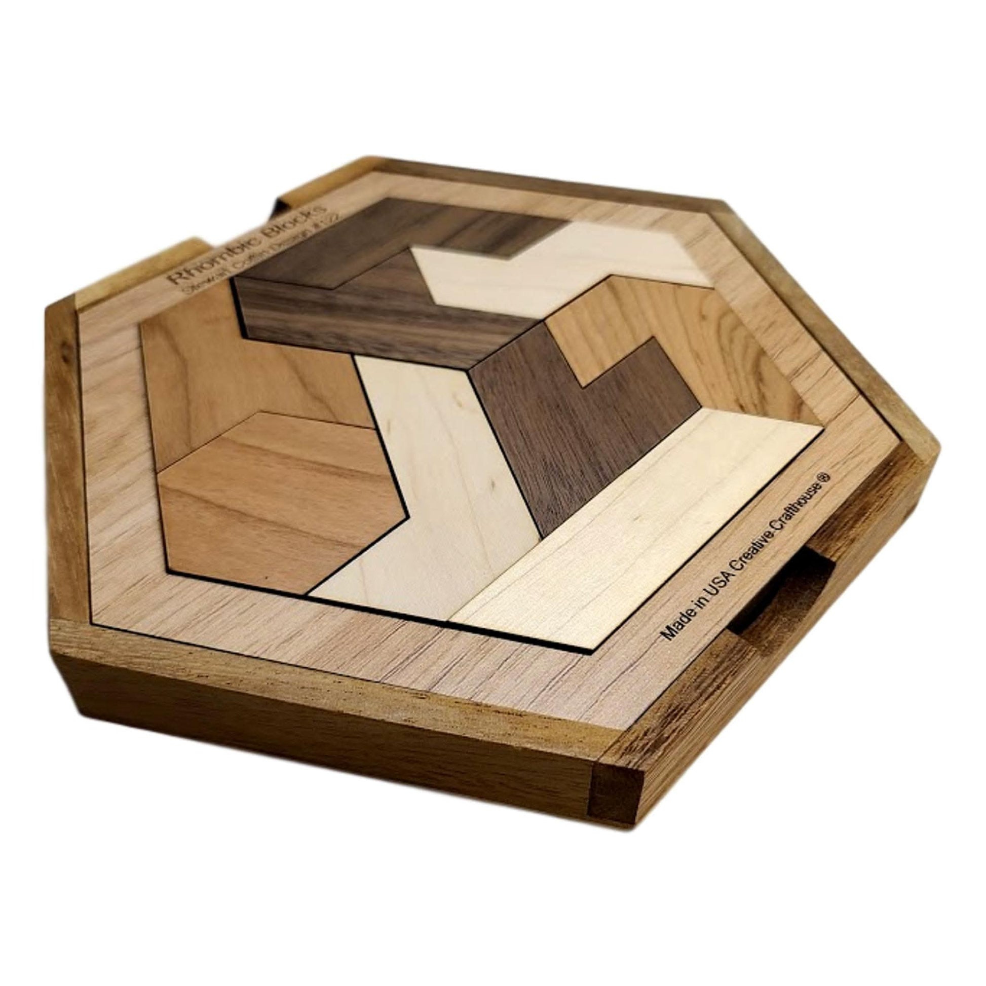 Rhombic Blocks - Great Christmas Gift For Puzzle Lovers - Creative Escape Rooms