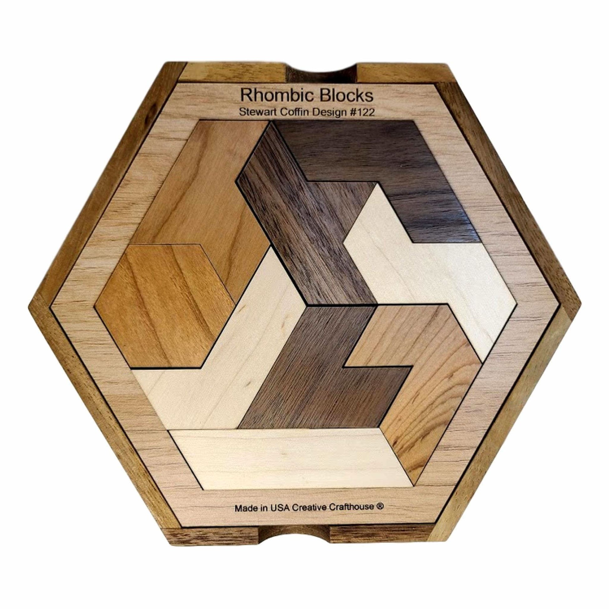 Rhombic Blocks - Great Christmas Gift For Puzzle Lovers - Creative Escape Rooms