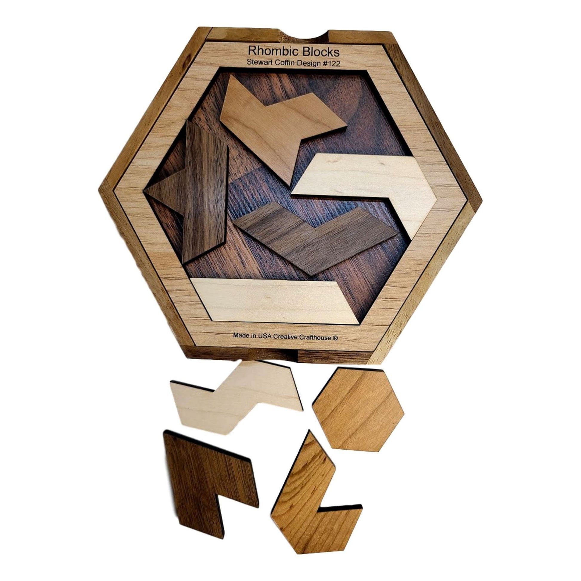 Rhombic Blocks - Great Christmas Gift For Puzzle Lovers - Creative Escape Rooms