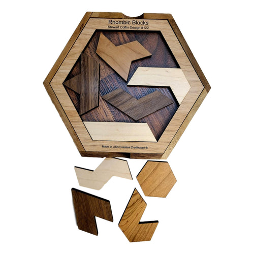 Rhombic Blocks - Great Christmas Gift For Puzzle Lovers