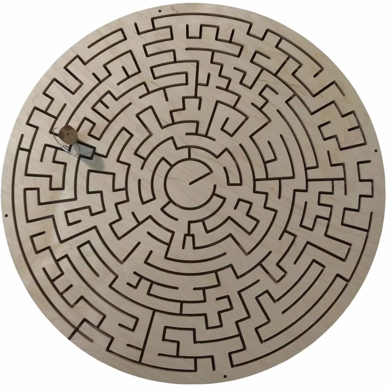 Round Key Maze for Escape Rooms - Escape Room Key Maze Puzzle - Creative Escape Rooms