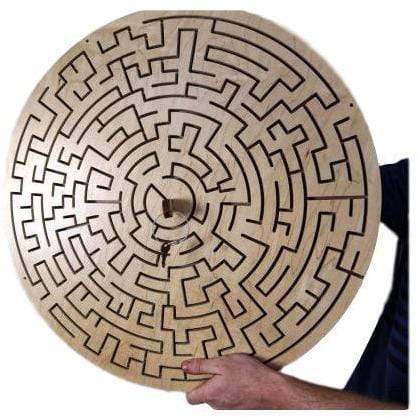 Labyrinthe à clés rondes pour les salles d'évasion - Puzzle de labyrinthe à clés de salle d'évasion