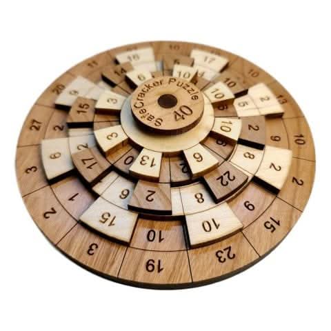 Safecracker Puzzle Gift Set - Two Piece Brain Teaser Package - Creative Escape Rooms