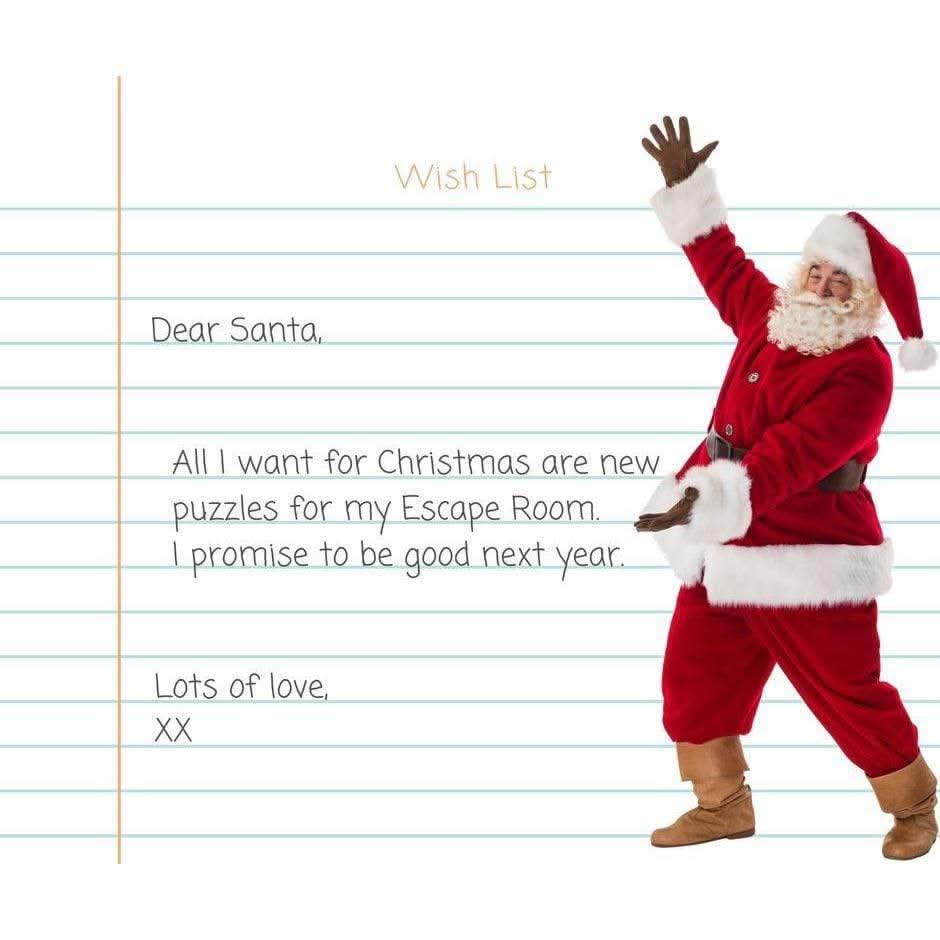Santa's Christmas Themed Escape Room Puzzle Package - Creative Escape Rooms