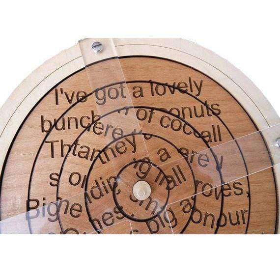 Scramble Spin - Hidden Message Escape Room Puzzle and Prop - Creative Escape Rooms