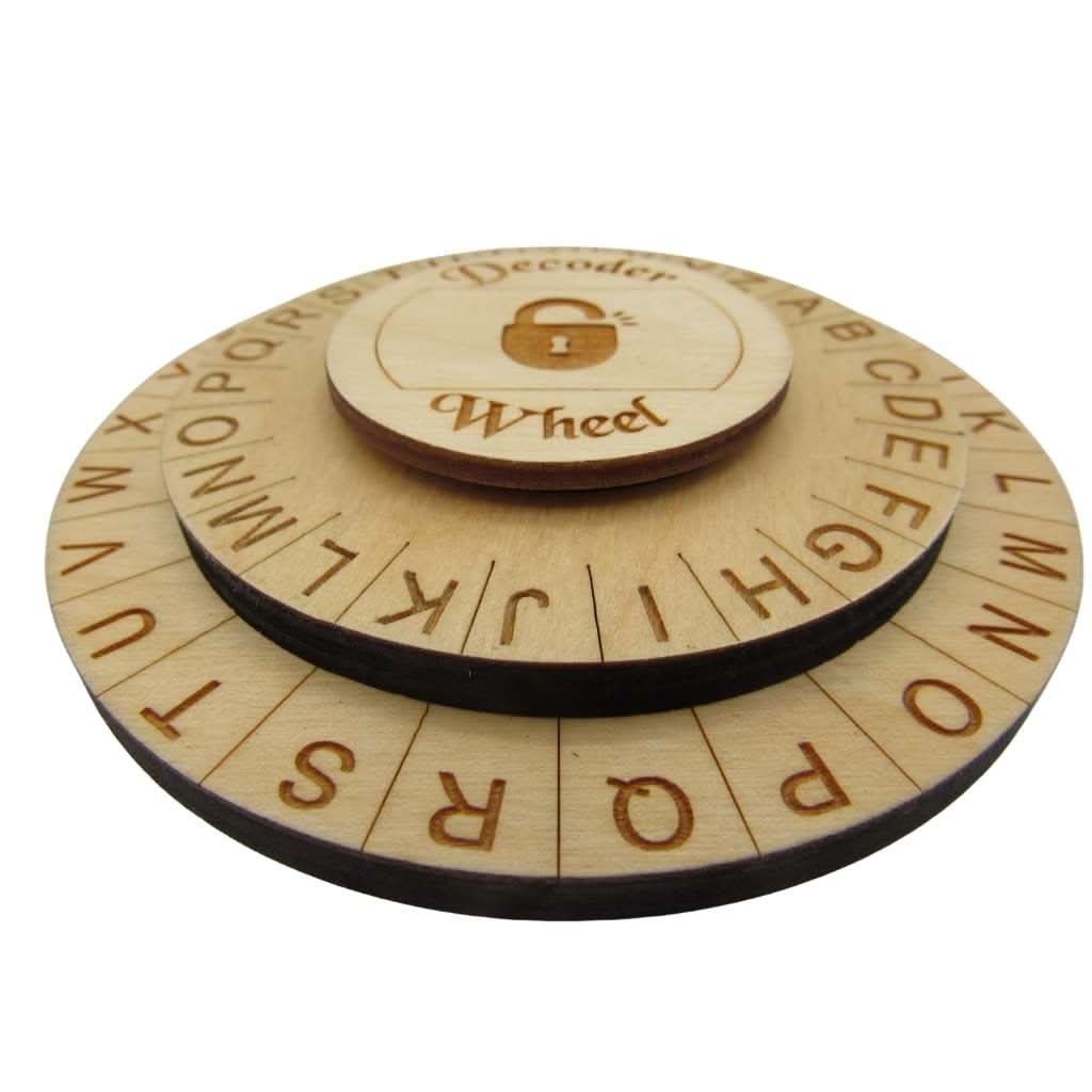 Secret Decoder Wheel for Kids | Escape Room Party Puzzle - Creative Escape Rooms