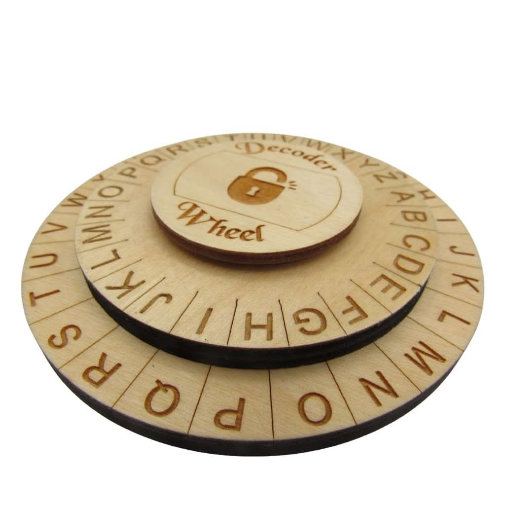 Secret Decoder Wheel for Kids | Escape Room Party Puzzle - Creative Escape Rooms