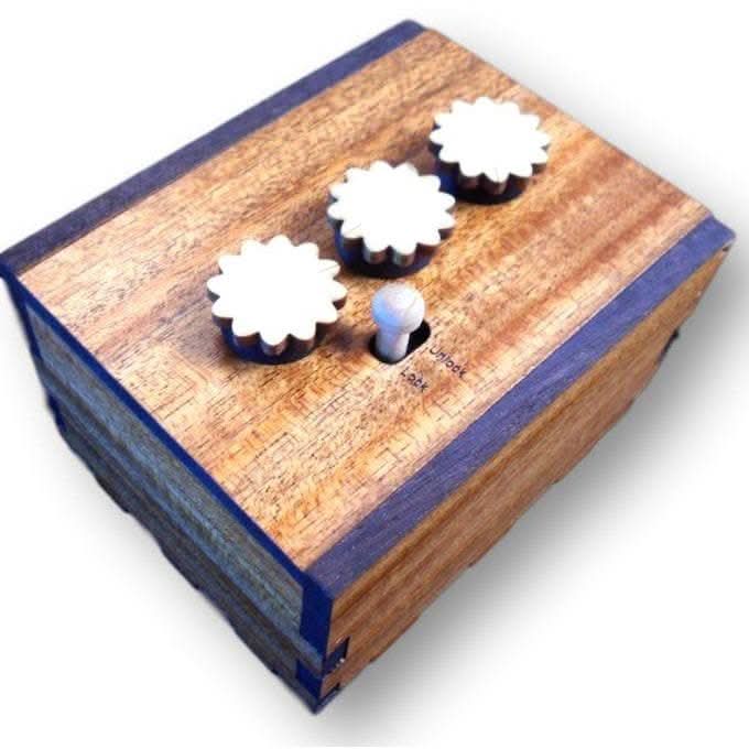 Secret Lock Box II - Escape Room Puzzle Lock Box - Creative Escape Rooms