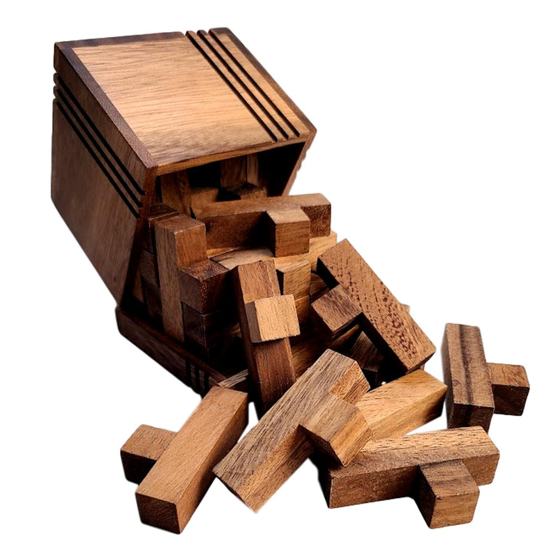 Puzzle en bois Dilemme des expéditeurs Y Difficile pour les 18 ans et plus