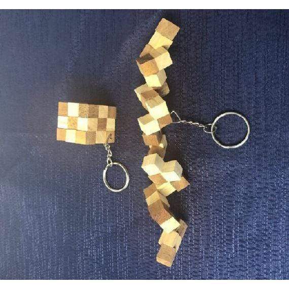 Snake Keychain Puzzle - Pocket Sized Party Favor for Gift Bags