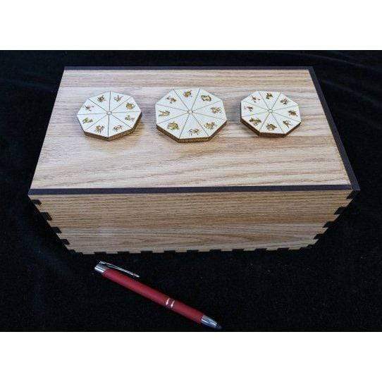 Stargazer Puzzle Box - Magnetic Puzzle Box for Escape Rooms - Creative Escape Rooms