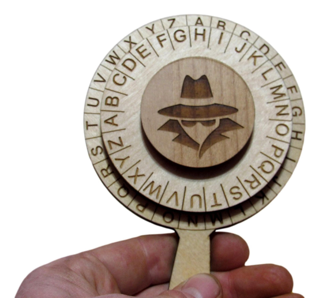 The Detective's Spy Glass Cipher Wheel - Escape Room Prop - Creative Escape Rooms