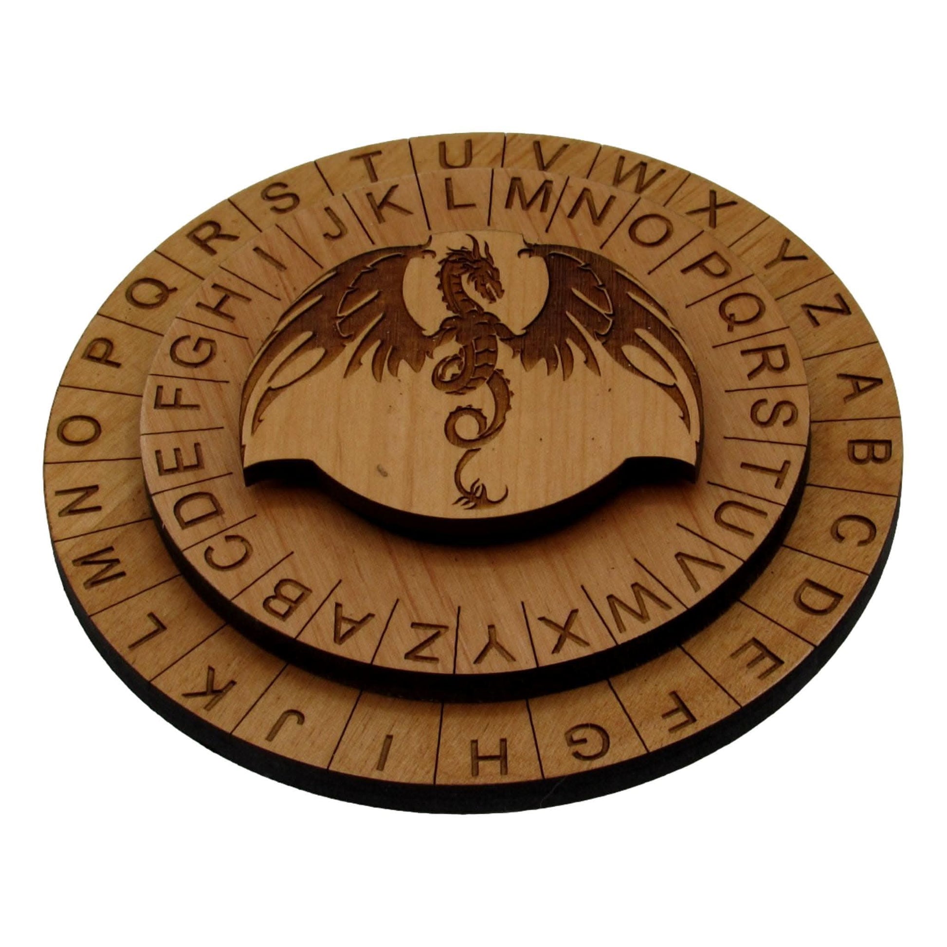 The Dragons Cipher Wheel - Escape Room Decoder Prop - Creative Escape Rooms