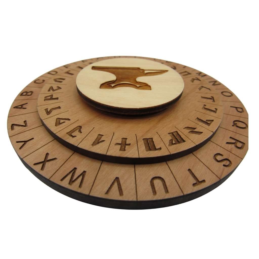 The Dwarves Cipher Wheel - Accessory for DnD and Fantasy Tabletop RPGs - Creative Escape Rooms