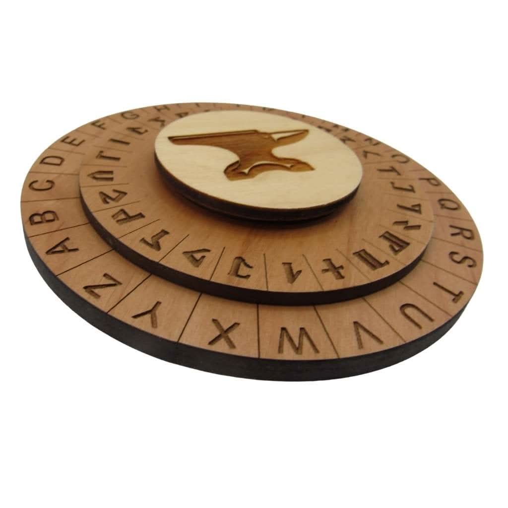 The Dwarves Cipher Wheel - Accessory for DnD and Fantasy Tabletop RPGs - Creative Escape Rooms