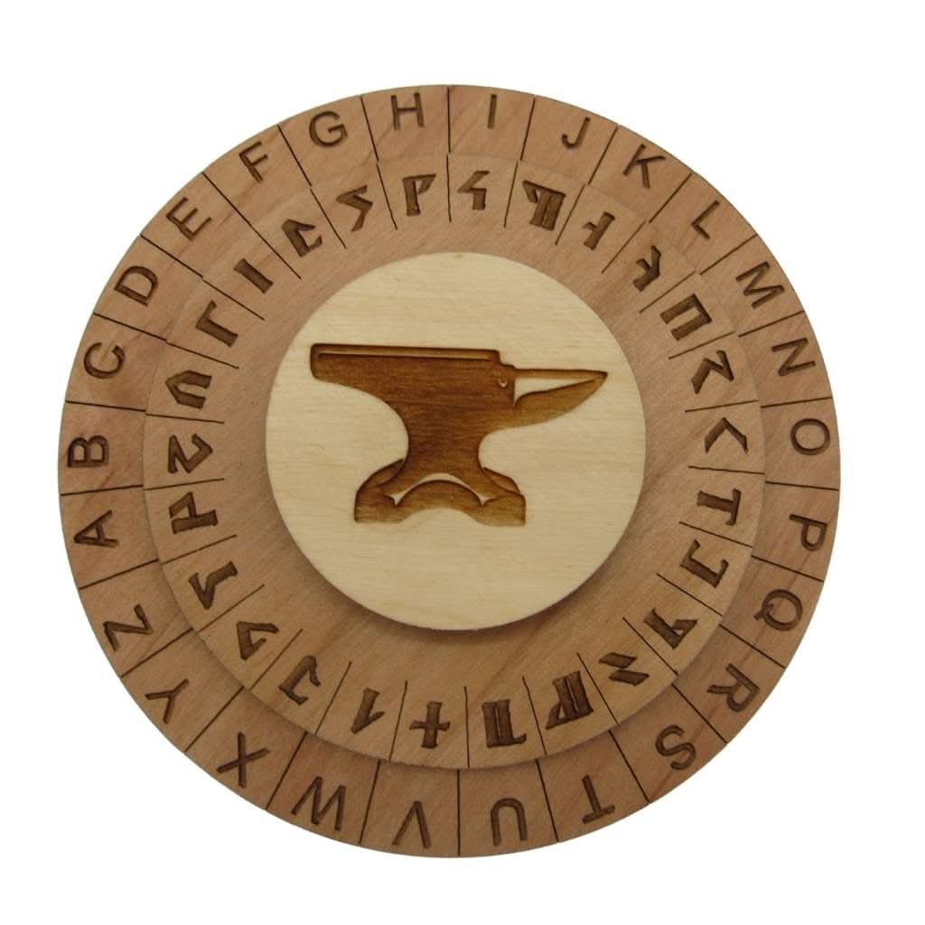The Dwarves Cipher Wheel - Accessory for DnD and Fantasy Tabletop RPGs - Creative Escape Rooms