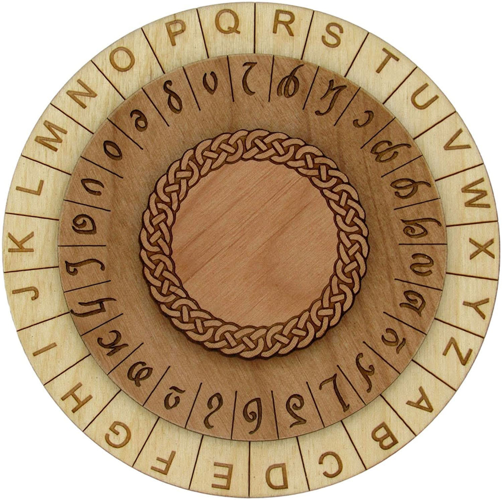 The Elves Cipher Wheel - Decoder Disk and Escape Room Prop - Creative Escape Rooms