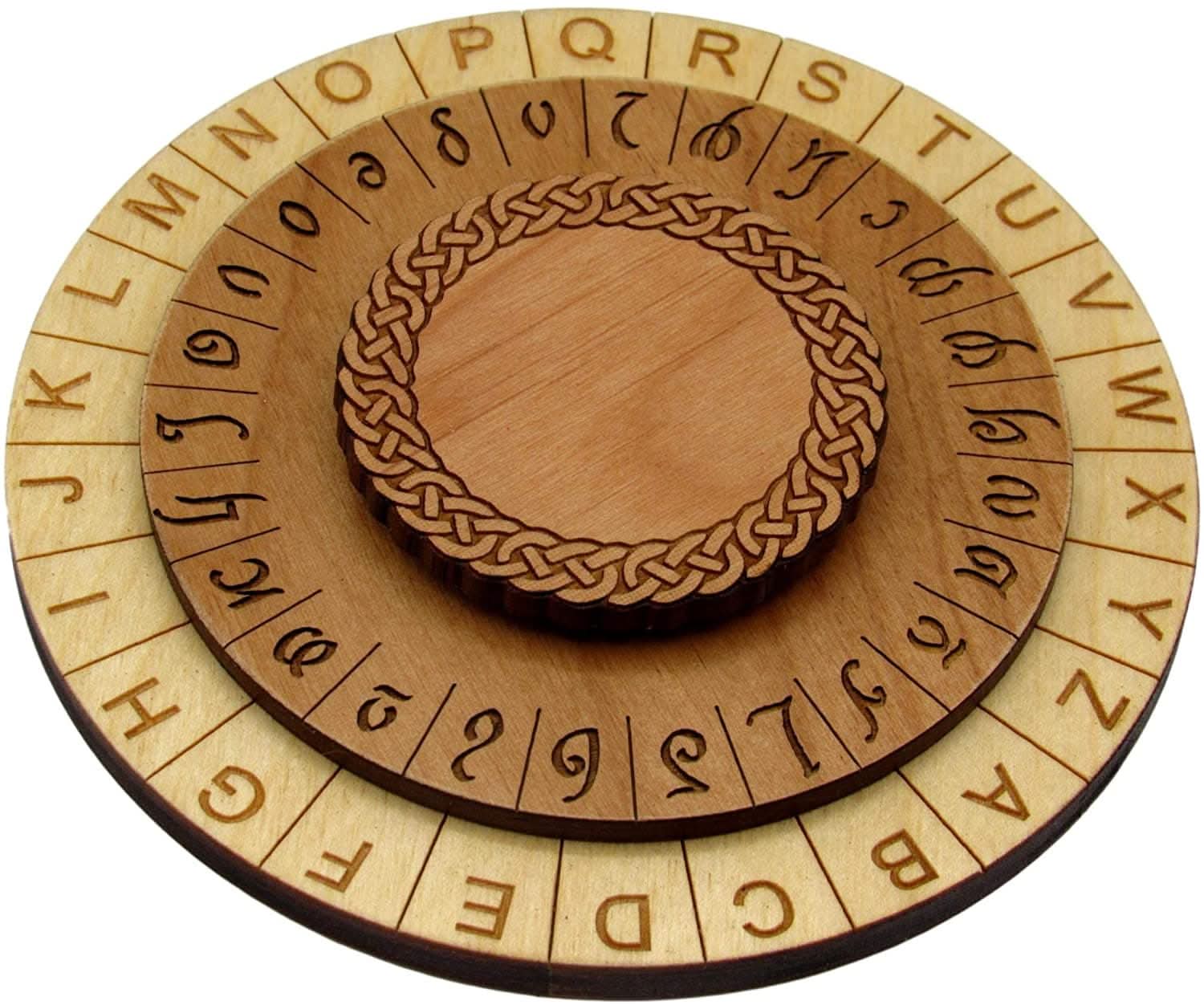 The Elves Cipher Wheel - Decoder Disk and Escape Room Prop - Creative Escape Rooms