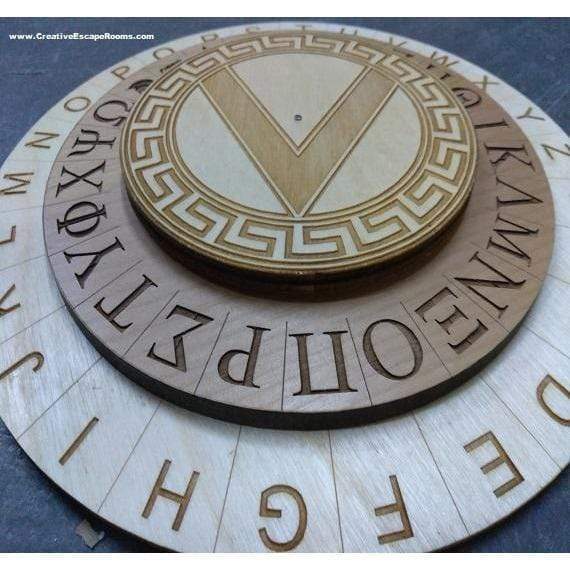 The Spartan Cipher Wheel for Escape Rooms - Creative Escape Rooms