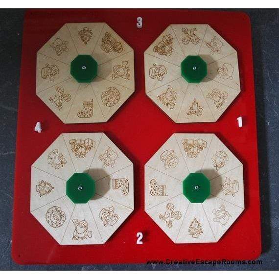 XL Christmas Themed Match 4 Escape Room Prop - Creative Escape Rooms